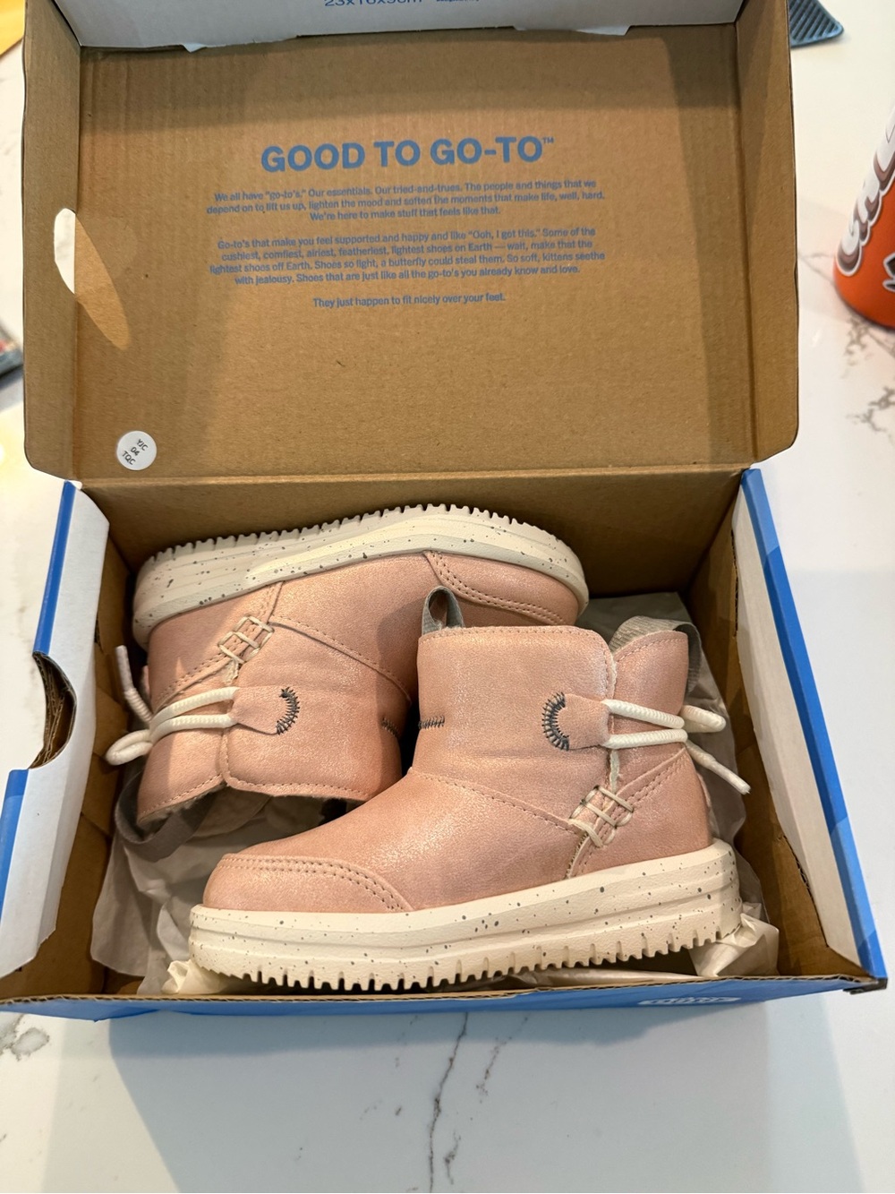 Hey Dude Kids Pink Winter Boots
